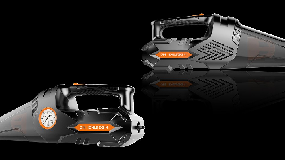 鄭州產品設計公司|英尼設計-四合一充氣泵產品設計